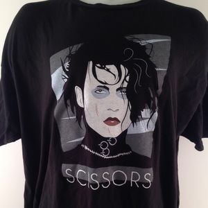 Edward Scisdorhands Mens XXXL Graphic Tee Shirt